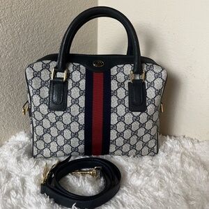 Gucci GG Supreme Boston with Adjustable Strap